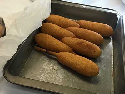 corn dogs