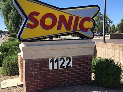 Sonic Drive-In sign