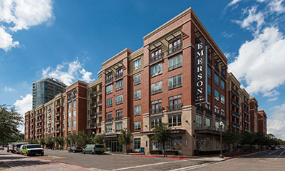 Emerson apartment building exterior