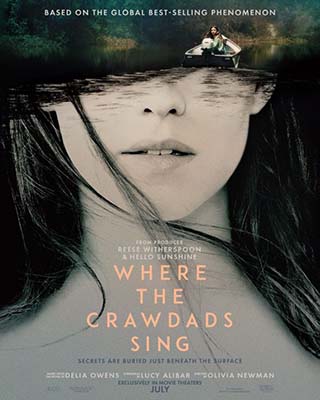 book club selection: Where the Crawdads Sing: movie poster
