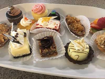 mini sweets from Honeymoon Sweets Bakery