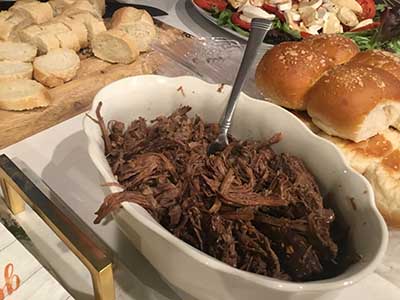 barbecue pulled-pork