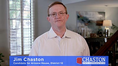 candidate Jim Chaston video screenshot