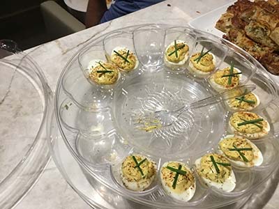 Devilled eggs