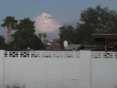 cloud that looks like a face