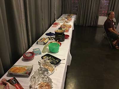 food table