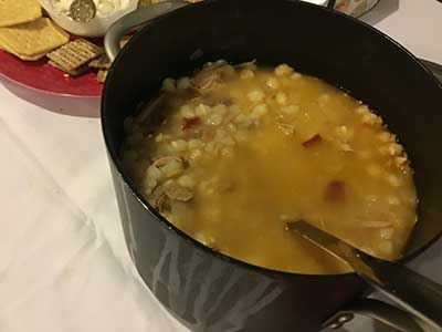 chili in pot