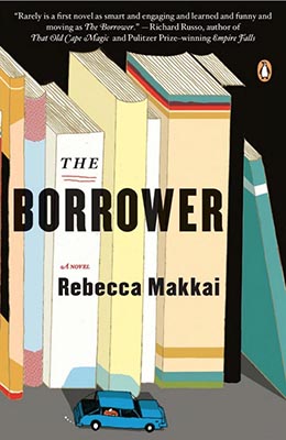 The Borrower, cover of novel, selection for book club