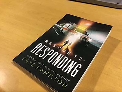 softcover book: Rescue 12 Responding (reading selection for book club)