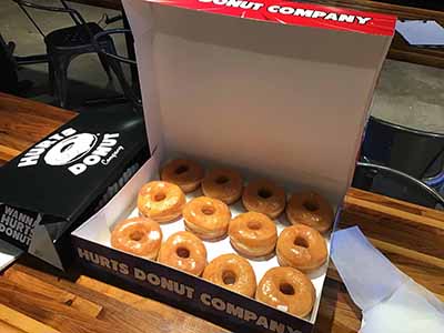 box of donuts at Open Connections meeting