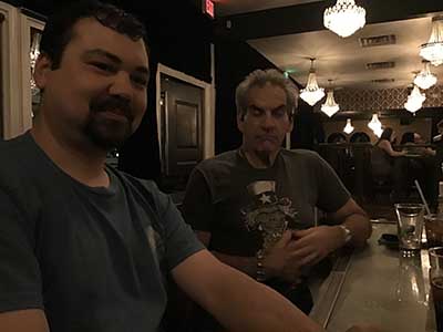 neighbors gathering at Cornish Pasty Co. restaurant