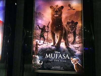 movie poster for Mufasa: The Lion Kig