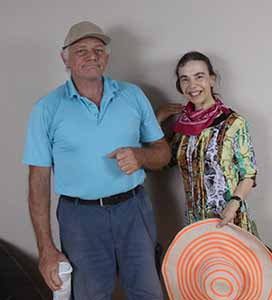 professional portrait photo of Kotone and neighbors at farewell open house for Kotone