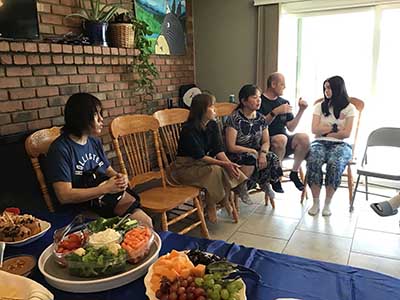 neighbors gather for farewell open house for Kotone