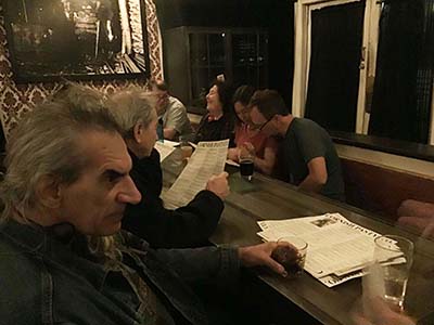 neighbors gathering at Cornish Pasty Co. restaurant