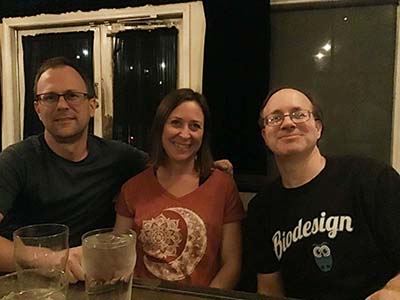 neighbors gathering at Cornish Pasty Co. restaurant
