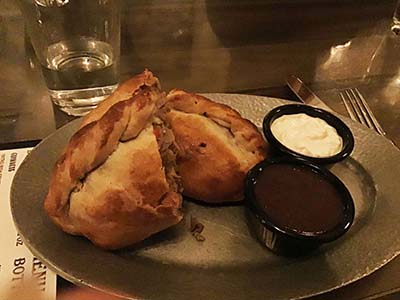 French dip sandwich at Cornish Pasty Co. restaurant