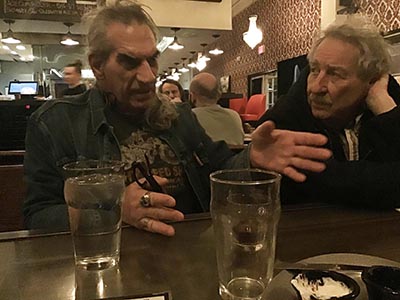 neighbors gathering at Cornish Pasty Co. restaurant