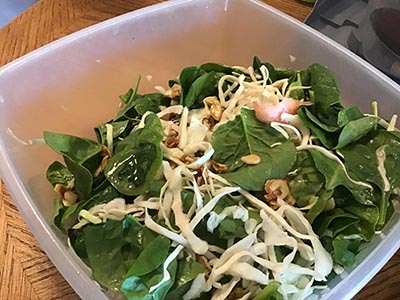 spinach salad