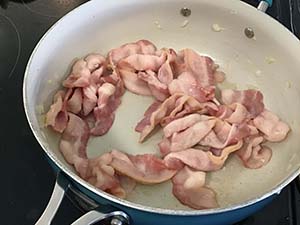 making clam chowder